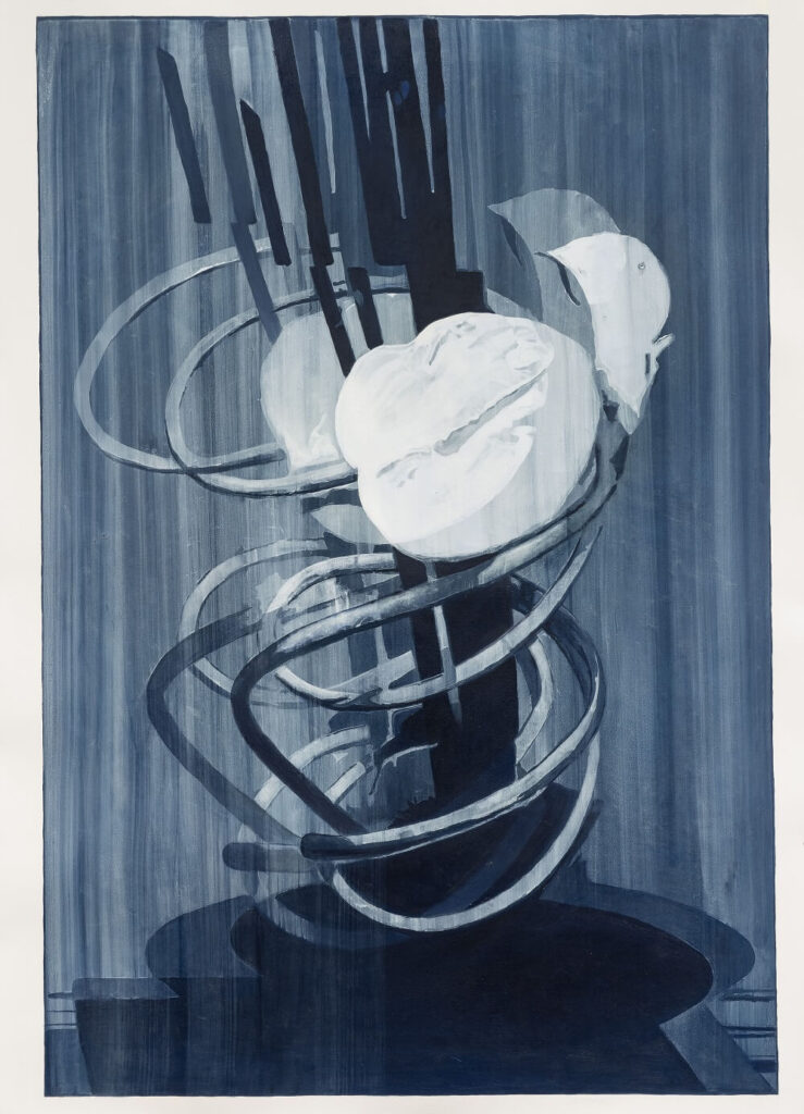 Chroma No.1, Oil on Paper, 126 x 91cm sanelle aggenbach everard read 2026 (1)