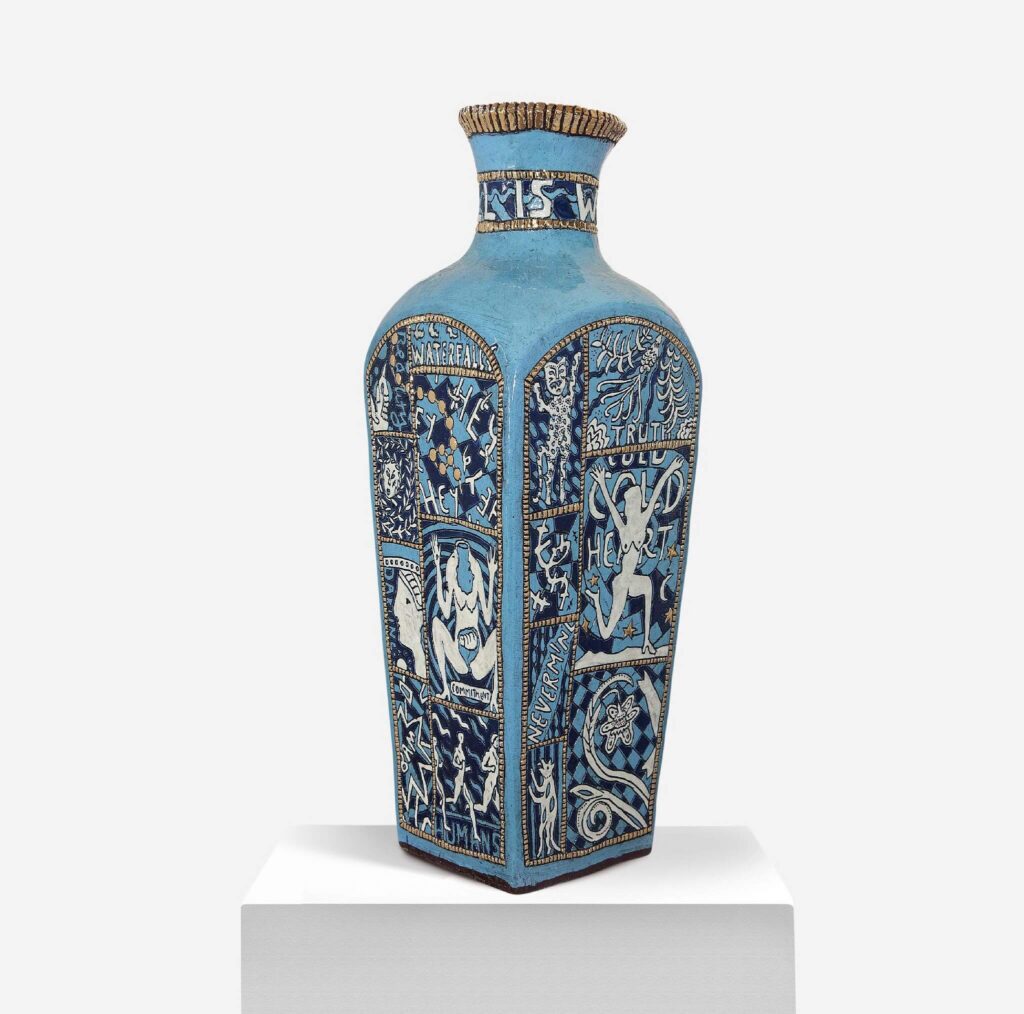 LUCINDA MUDGE ALL IS WELL CERAMIC GOLD LUSTRE (1)