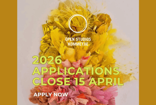 Applications for Open Studios Kommetjie are open each year from 15 March to 15 April