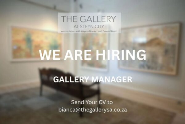 Gallery Manager Position at The Gallery at Steyn City | Johannesburg