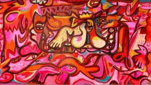 Careshia Esperanza Empress State Of Mind, 2025 Acrylic And Oil on Canvas AITY Gallery