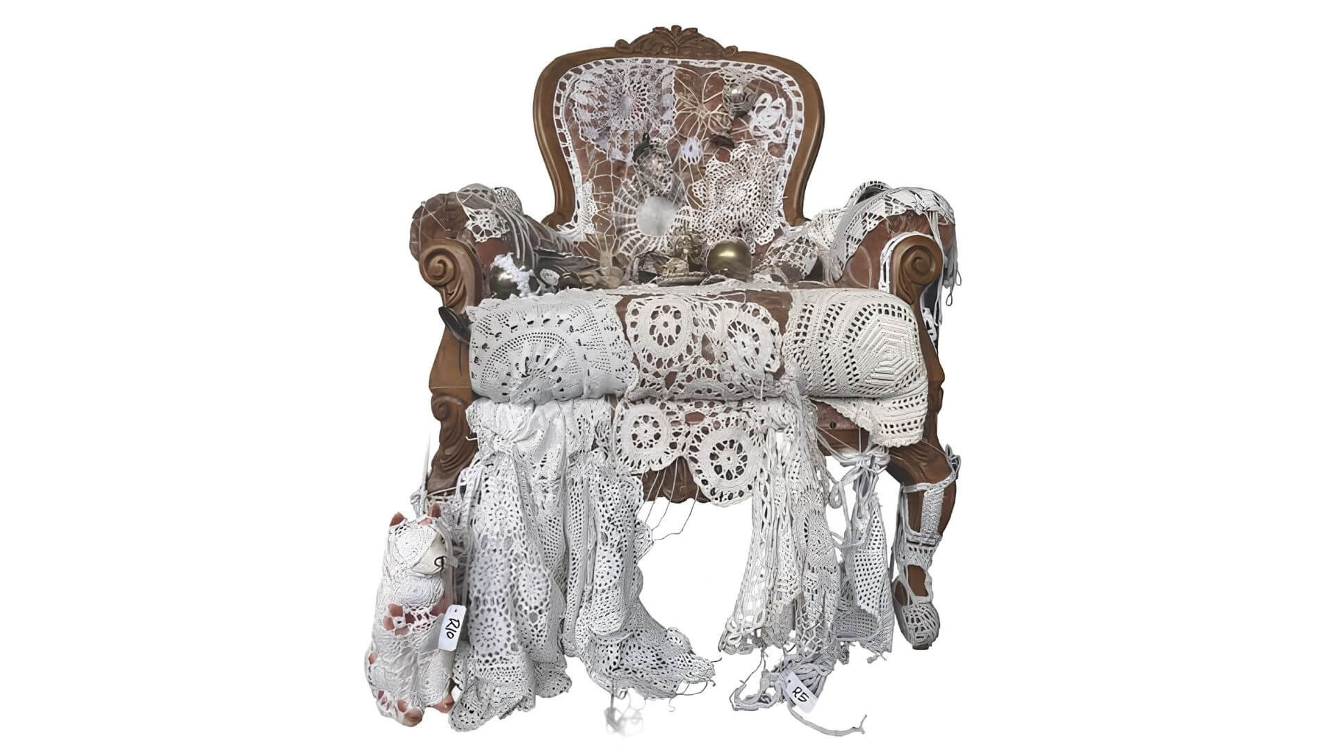 Disobedient Doilies – Shonisani Netshia at UJ Gallery, Johannesburg
