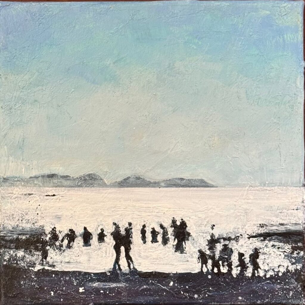 Strand - Ros Koch, Acrylic On Canvas Strand - Ros Koch, Acrylic On Canvas