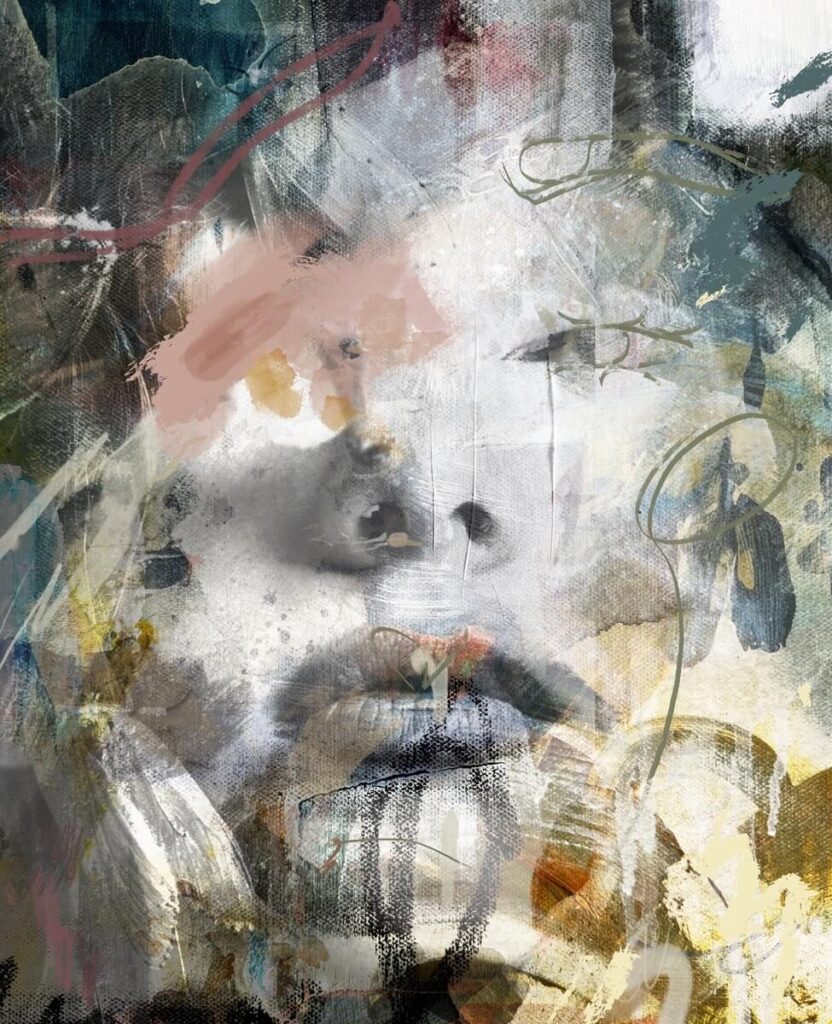 Submerged - Micke Buitendag, Mixed Media On High Gloss Acrylic Submerged - Micke Buitendag, Mixed Media On High Gloss Acrylic