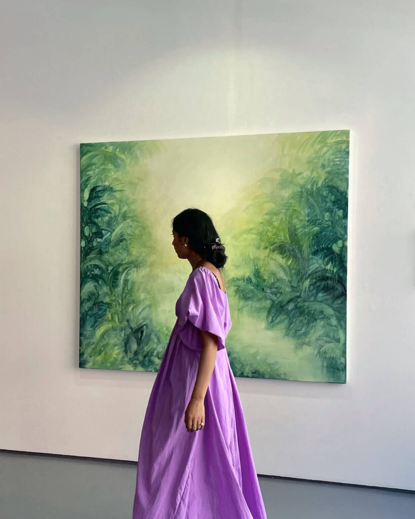Zarah Cassim at 99 Loop Cape Town Art Exhibition