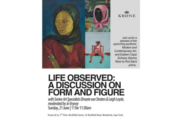 Life Observed: A Discussion on Form and Figure – Art Talk at Strauss & Co