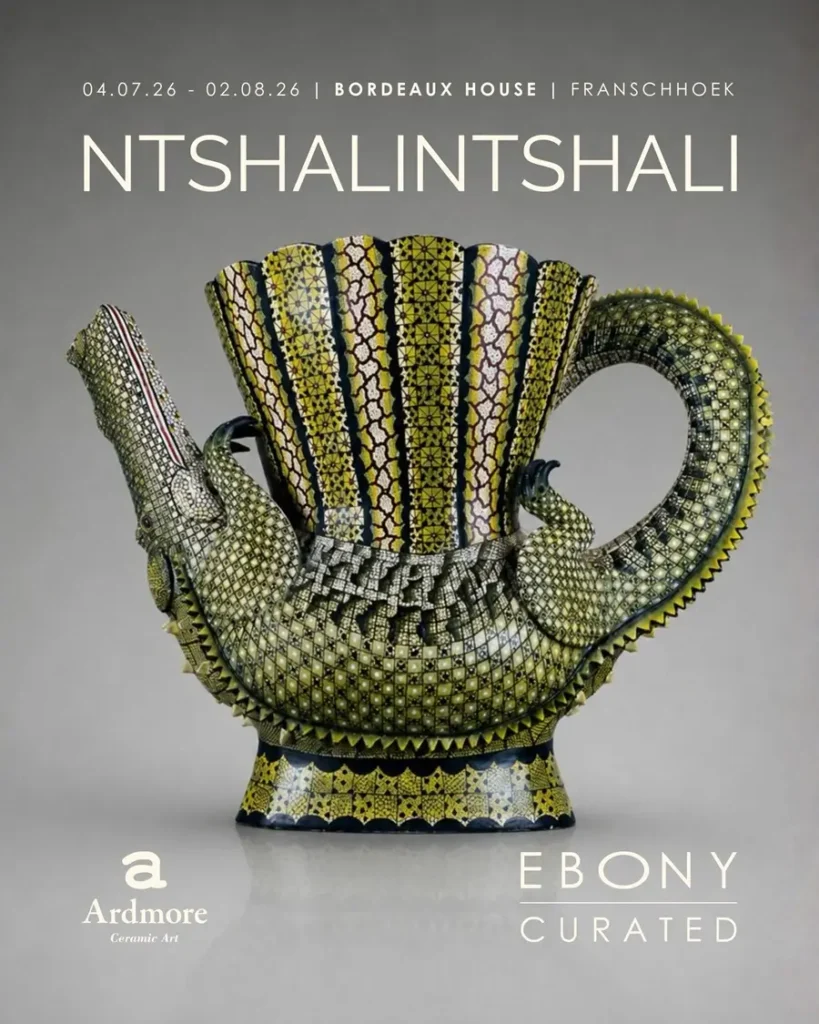 Somandla Ntshalintshali for Ardmore Studios Crocodile Vessel, 2025
