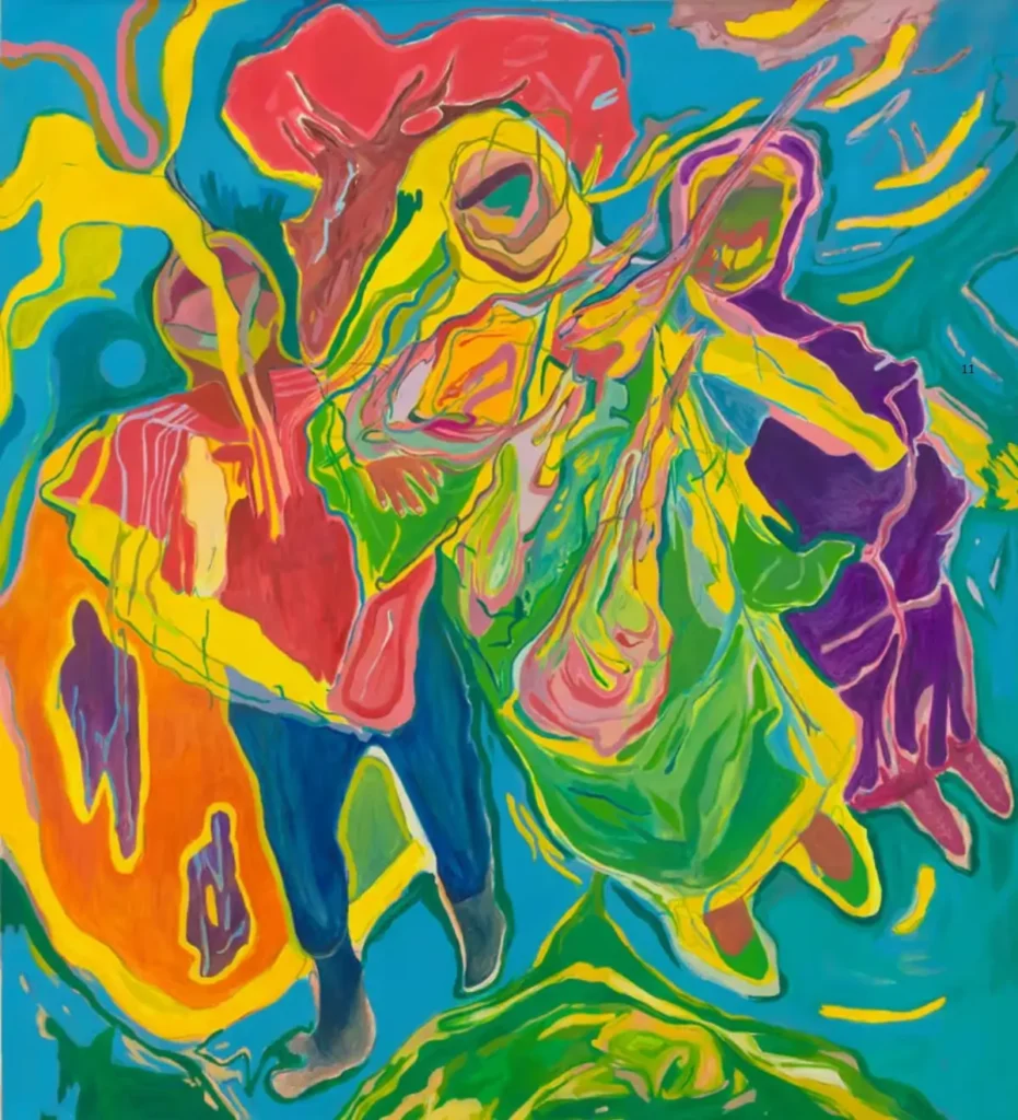 Chemu Ng'ok Transcending 2025 Oil on canvas