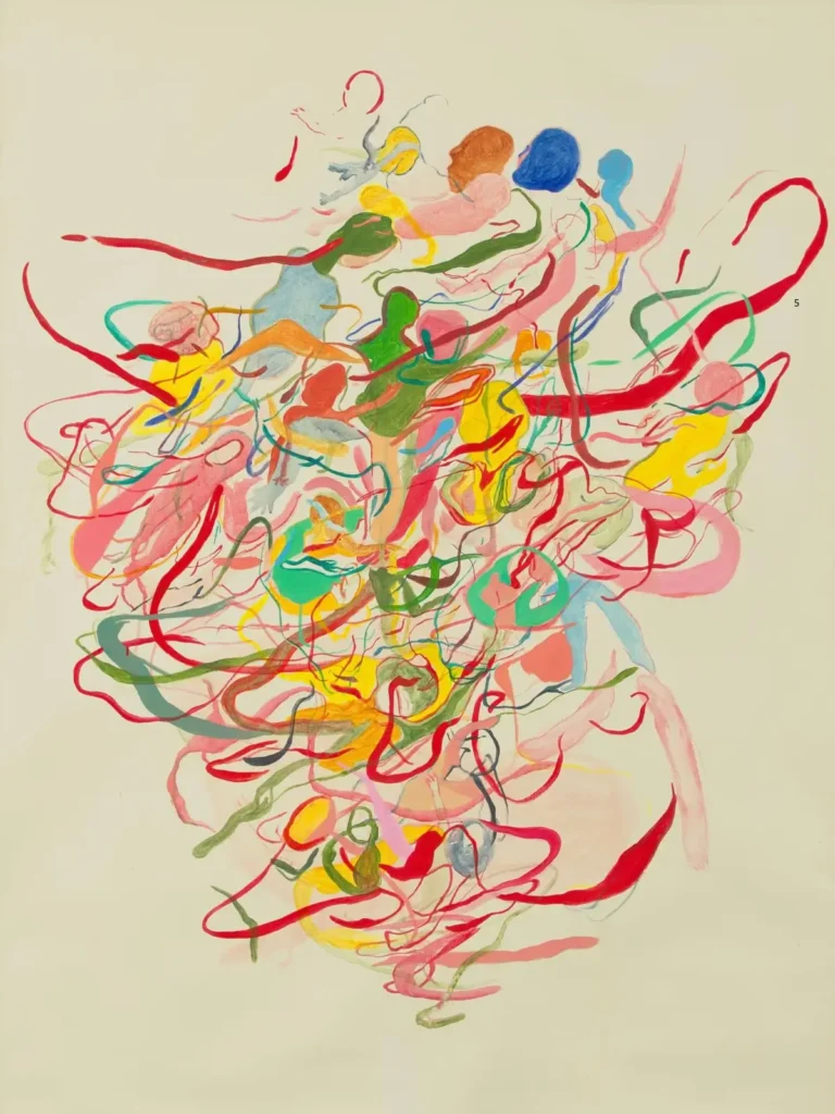 Chemu Ng'ok Transition 2026 Acrylic on canvas