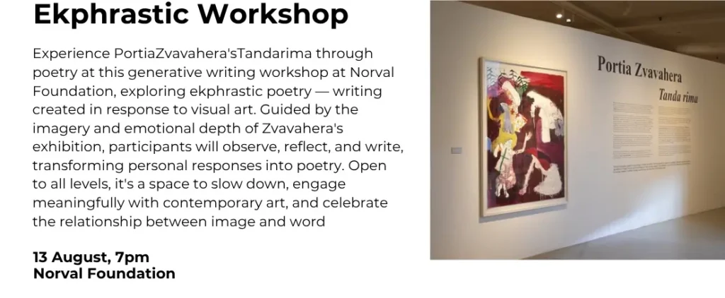 Ekphrastic Workshop