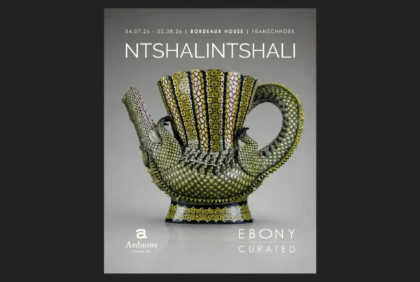 Ntshalintshali at EBONY/CURATED at Bordeaux House, Franschhoek