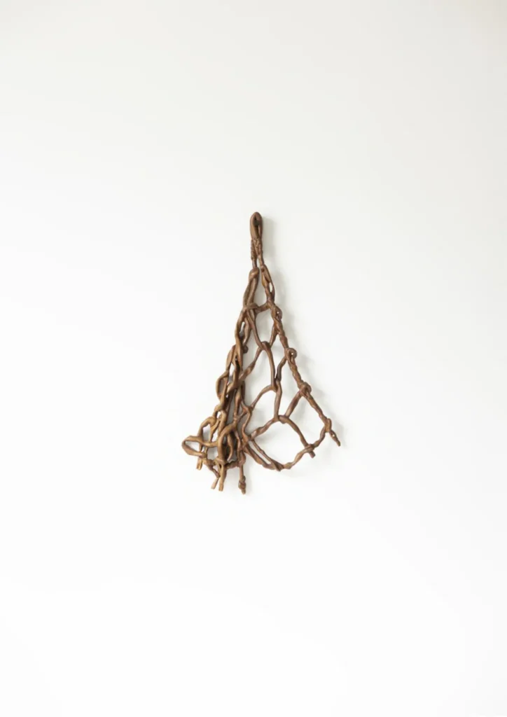 DANIEL TUCKER The Last 300 Fathoms, 2026 Reclaimed imbuia and bronze