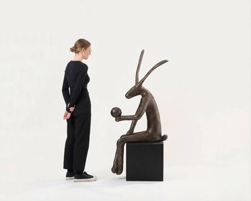 Guy Du Toit Guy Du Toit Studying the World 2026 Bronze Variable Edition of 12