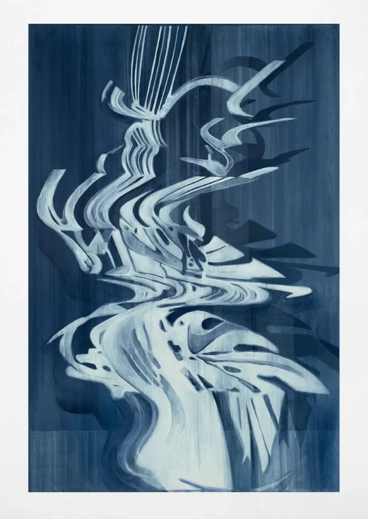 SANELL AGGENBACH CHROMA 8, 2026 OIL ON PAPER