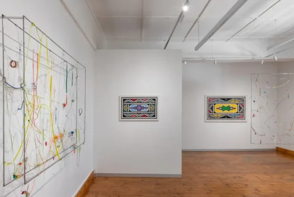 TENDER IS THE NIGHT | Dr Esther Mahlangu & Pia Truscott at Peffers Fine Art
